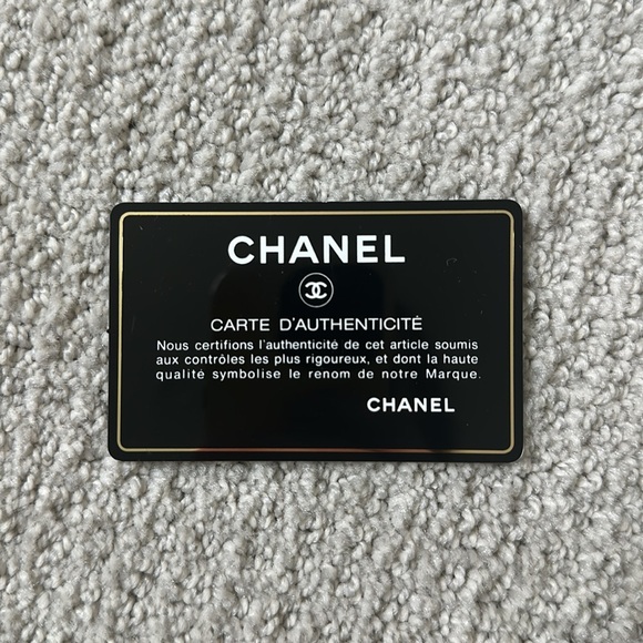 NWT Chanel Caviar Classic Compact Tri Fold Wallet (Black) - Picture 11 of 16